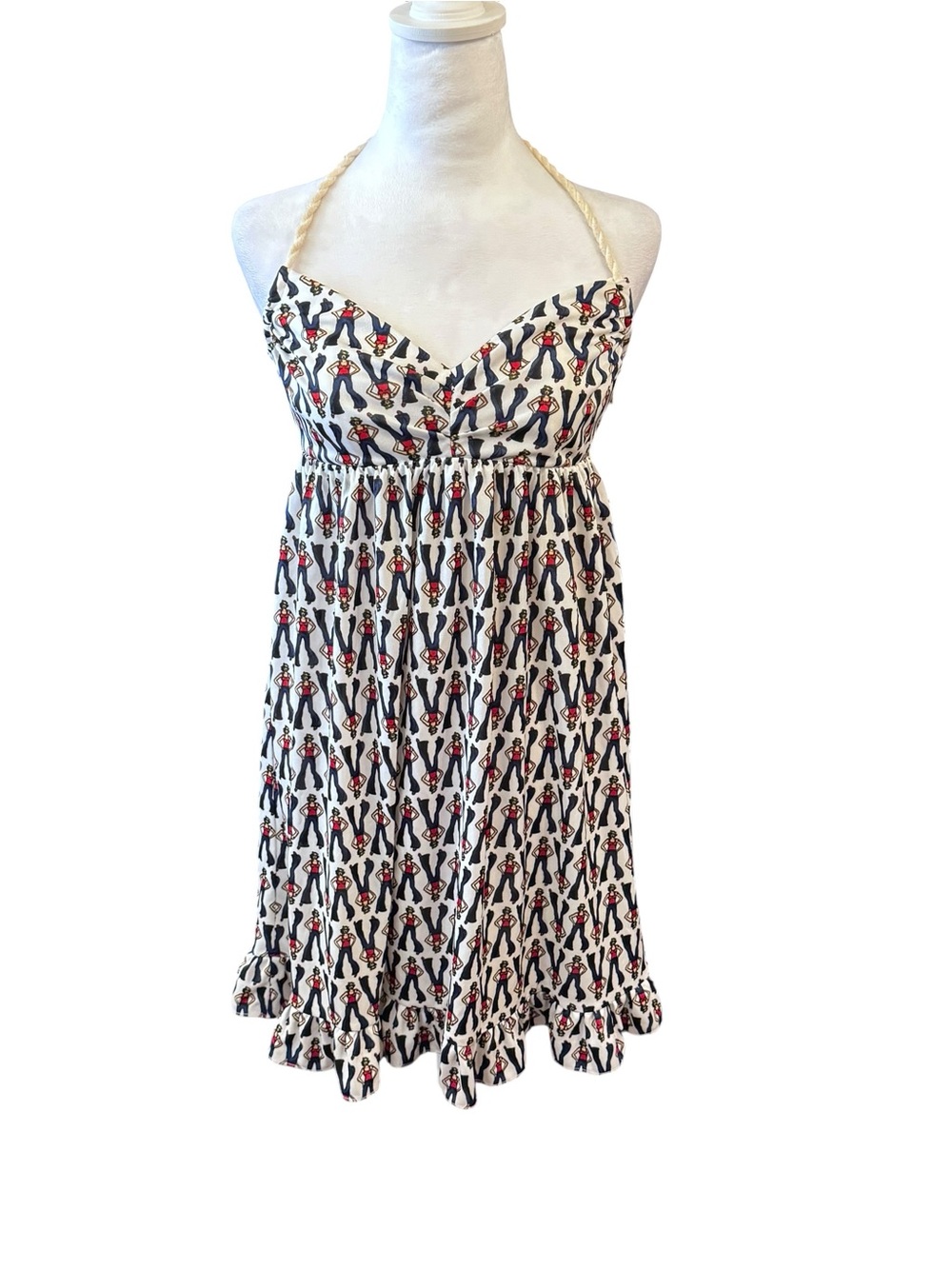 Betsey Johnson Y2K era Sailor Girl Dress Size P